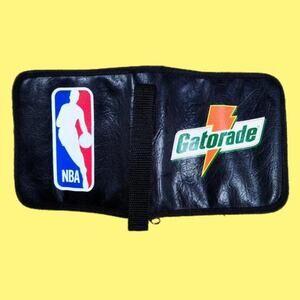 1990's Vintage Gatorade NBA CD Holder Leather Basketball